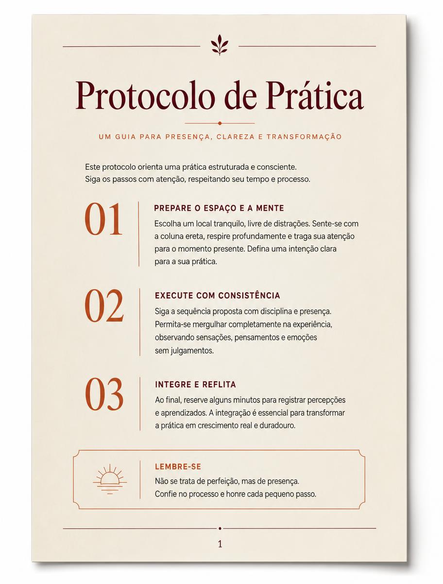 Página de protocolo de prática do relatório Decifra